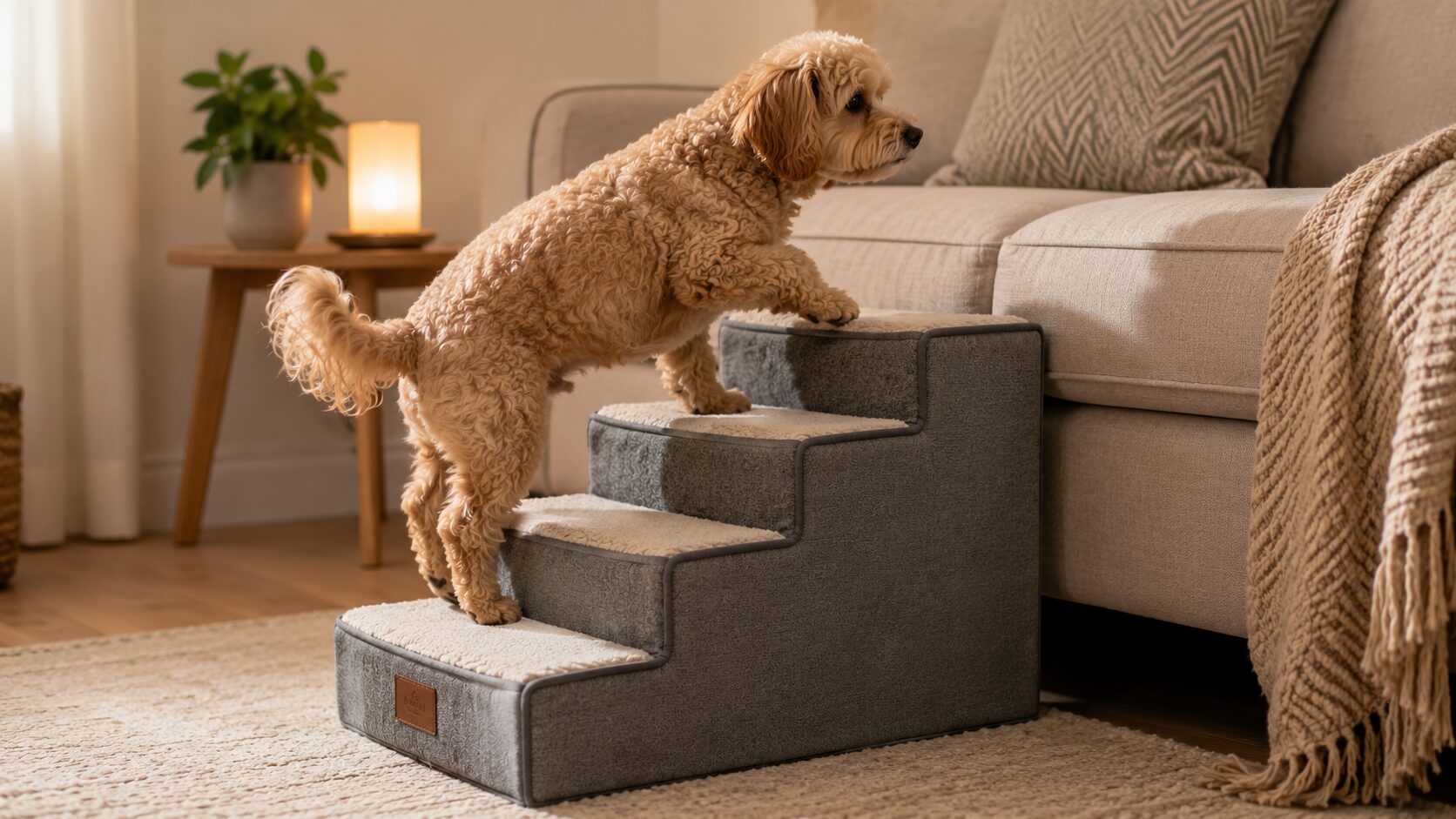 Hundetreppe fuers Sofa